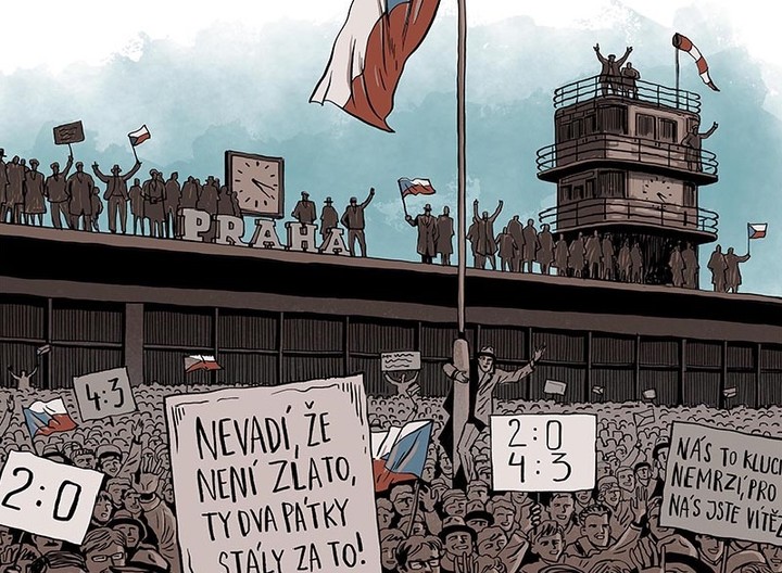 Českí hokejoví hrdinovia dostanú komiksovú podobu